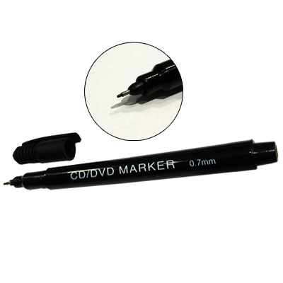 POPISOVAČ na CD/DVD 0,7mm, černý