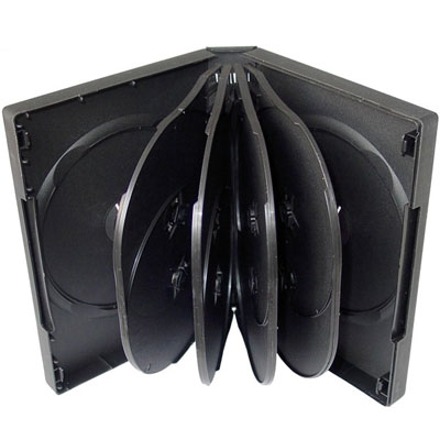 DVD BOX 33mm na 10ks, černý