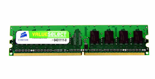 CORSAIR 1GB DDR2 CL5 PC5300 667MHz (1024MB)