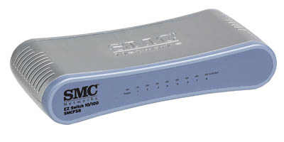 SMCFS8 lan switch 8-port 10/100 Mbps EZ Switch™ {752.9178EU}