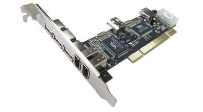 ST-LAB F-116 PCI combo IEEE1394 + USB2.0 interní karta