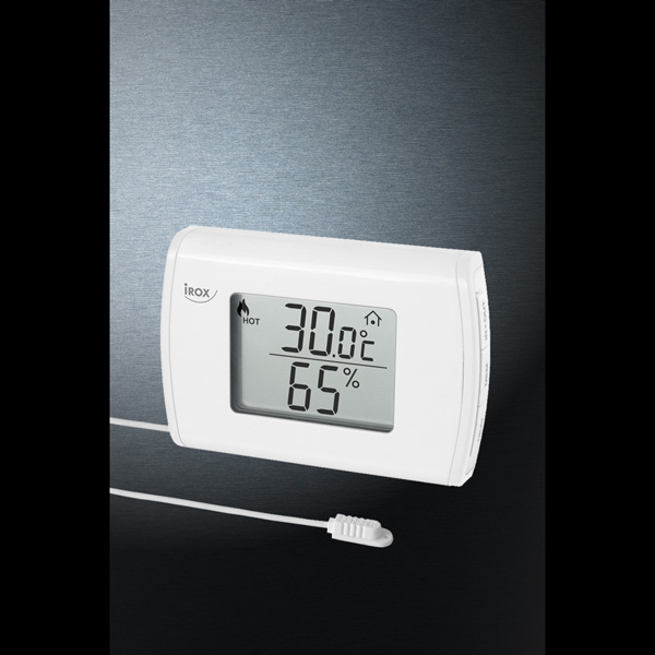 IROX ETG38 vnější+vnitřní teploměr (kabelový sensor)