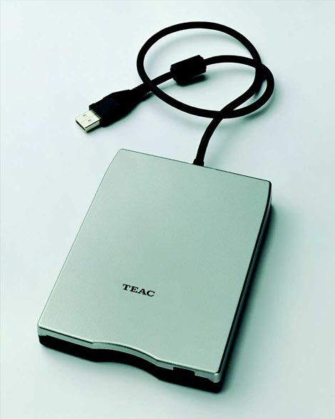 TEAC FDD 1.44MB externí USB black (černá) bulk