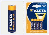 VARTA 4pack LongLife AAA/LR03 1100mAh baterie (cena za 1x4pack)