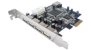 ST-LAB U-321 PCIE 4+1 USB2.0 NEC interní karta