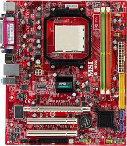 MSI MB K9AGM4-L (AM2, amd, DDR2, PCIE, VGA, IDE133+SATA2R, 5.1, LAN, mATX)