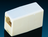 SPOJKA RJ12 UTP (2xF RJ12) pin6/6