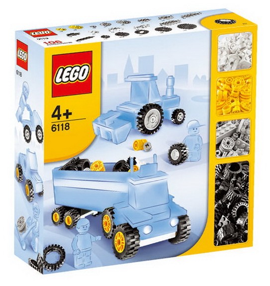 LEGO Sytem - Creative building - Kolečka 6118