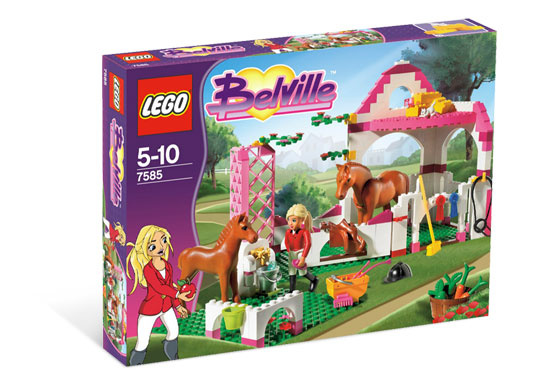LEGO Belville - Pro dívky - Koňské stáje 7585