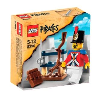 LEGO Piráti - Voják a muniční sklad 8396