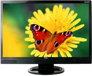 TOPVIEW LCD 22" T221WD 1680x1050 16:10 wide black (5ms, 2000:1, 300cd, DVI+VGA, černý)