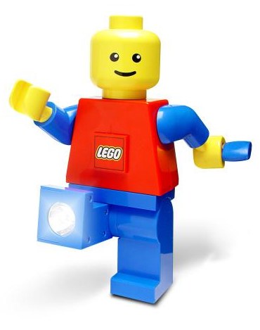 LEGO Lights panáček dynamo (2xbílá LED, velikost 19cm)
