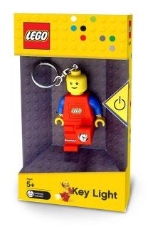 LEGO Lights panáček klíčenka (2x bílá LED, velikost 7cm)