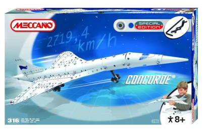 MECCANO Letadlo Concorde (stavebnice, 316 dílů, SPECIAL EDITION)
