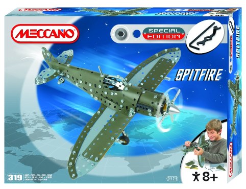 MECCANO Letadlo Spitfire (stavebnice, 319 dílů, SPECIAL EDITION)