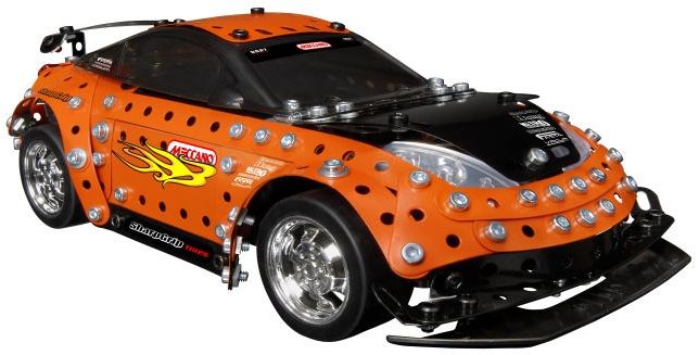 MECCANO RC Tuning Orange (RC ovládání, 368 součástek, barva oranžová)