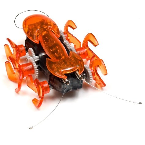 HEXBUG mravenec ANT ORANGE (oranžový, 6 nohou, reaguje na překážky)