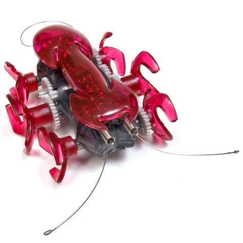 HEXBUG mravenec ANT RED (červený, 6 nohou, reaguje na překážky)