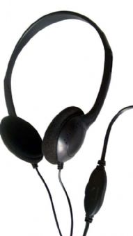 GEMBIRD sluchátka MHP-101 BLACK s ovl.hlasitosti