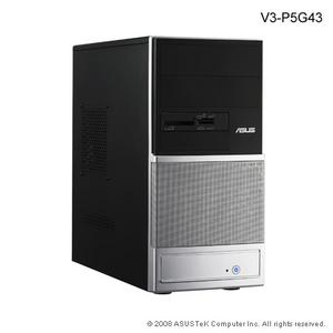 ASUS Vintage V3-P5G43 Barebone (Intel 775, DDR2 800, VGA, PCIE, IEEE1394, IDE100+SATA, GLAN, 7.1)