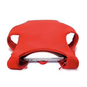 BUILT Laptop Backpack Large pro NB 17" , Fiery Orange 59,1x43,2x3,2cm