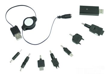 SATZUMA Mobilní nabíječka na telefony Mobile Charger, USB - universal