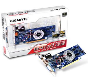 GIGABYTE VGA GV-N84S-512I GeForce 8400GS 512MB 64bit GDDR2 LowProfile