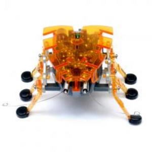 HEXBUG robotický brouk (ploštice) ALPHA (oranžový, Original HexBug, reaguje na zvuk a překážky)