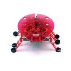 HEXBUG robotický brouk (ploštice)  ECHO (červený, Original HexBug, reaguje na zvuk a překážky)