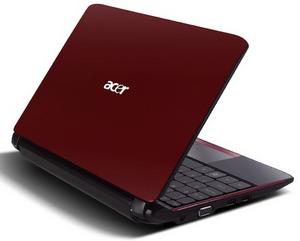 ACER NB Aspire one AO 532h-2Dr RED Win7Starter / 10.1" LED CB / Atom N450B 1.66 Ghz / Intel® GMA 315