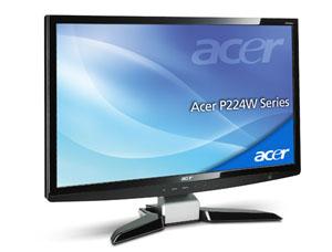 ACER LCD 22" P225HQbd 1920x1080 16:9 wide (5ms, 50000:1, 300cd, DVI+VGA) černá