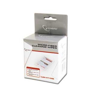 Micro fiber cleaning wipes DRY (čistící ubrousky) 20ks  GEMBIRD, CK-SD