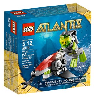 LEGO Atlantis - Mořský tryskáč 8072