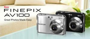 FUJIFILM FinePix AV100 BLACK digitální fotoaparát (cca 12 Mpix, 3x opt zoom, černý)