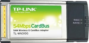 TP-LINK TL-WN310G Wifi PCMCIA adapter, 802.11b/g