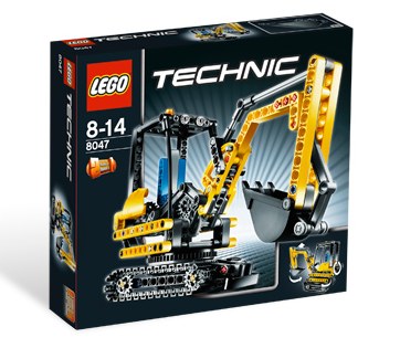 LEGO Technic - Malý bagr 8047
