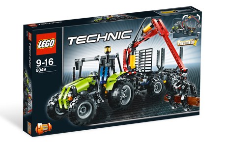 LEGO Technic - Traktor s valníkem na klády 8049