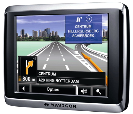 NAVIGON 2510 GPS navigace, 3,5" TMC, EVROPA 41 států