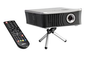 EMTEC Movie Cube Theater T800, LED projektor, HDD500GB, DVB-T, USB,