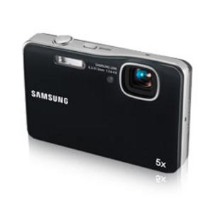 SAMSUNG WP10 black vodotěsný digitální fotoaparát (cca 12.2 Mpix, 5x opt zoom, černý)