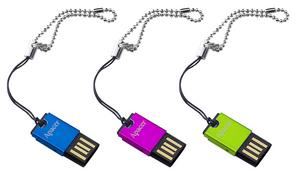 APACER čtečka externí AM101 GREEN pro MicroSD a MicroSDHC karty (external reader, zelená)