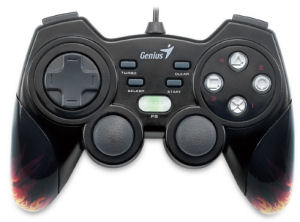 GENIUS Blaze 3 gamepad, USB, vibration, PC/PS3