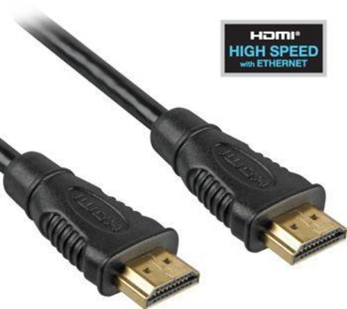 KABEL propojovací HDMI M - HDMI M, 3.0m, dual shielded+ethernet, standard 1.4 HQ - AGEMcz