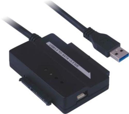 Kabel USB adapter USB 3.0 to IDE 2,5/3,5 a SATA zařízení+nap. (USB3)