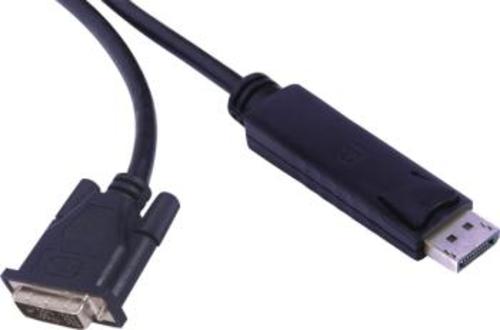 Kabel propojovací DisplayPort 2.0m DP M/ DVI M - AGEMcz