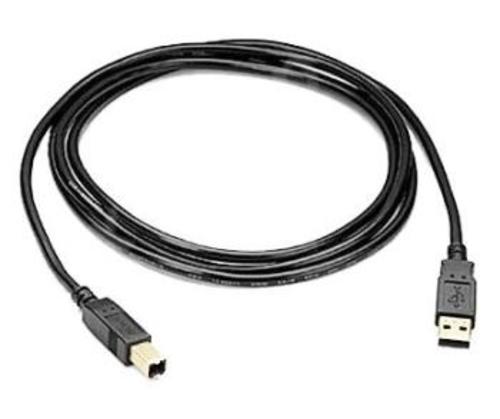 KABEL USB A-B 0.5m 2.0 black