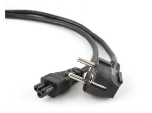 Kabel síťový pro zdroje do NB 220V/230V 3.0m (malý konektor) SCHUKO CEE 7/7 na C5 3pin konektor - AGEMcz