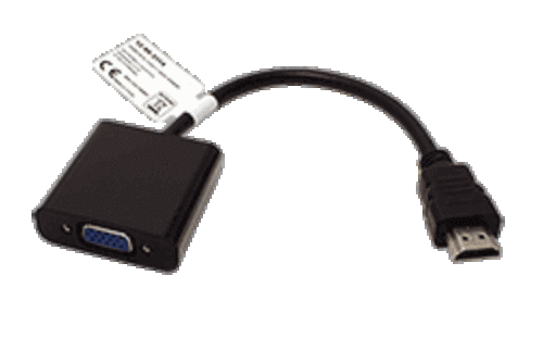 Převodník HDMI konvertor HDMI A(M) na VGA(F) kabel 0.15m - AGEMcz
