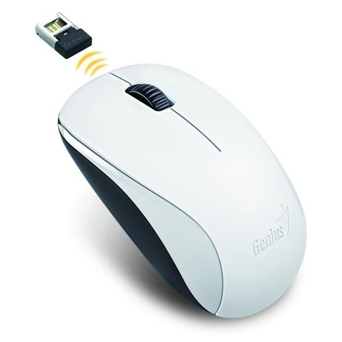 GENIUS myš NX-7000 Wireless,blue-eye senzor 1200dpi, USB bílá