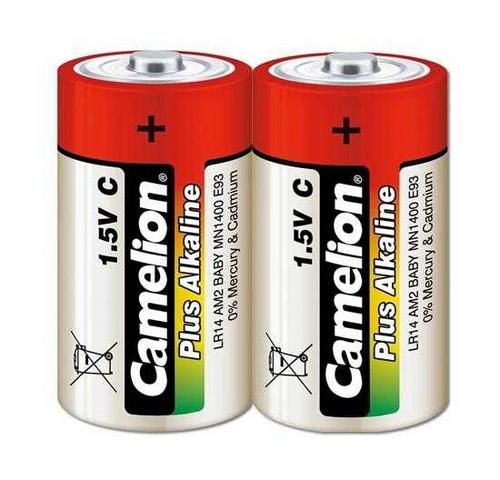 CAMELION 2ks baterie PLUS ALKALINE BABY/C/LR14 blistr